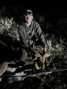 Luke's first evening Khomas impala.