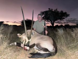 Joe's first gemsbok