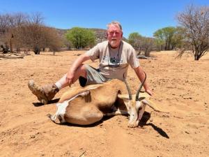 Another springbok for bait.